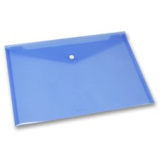 Foldermate Clear - spisovka s drukem - modr