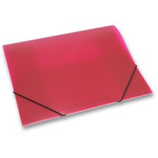 Foldermate Color Office - 3chlopov polypropylenov desky - erven