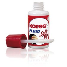 Opravn lak Fluid Soft Tip 25 g - s houbikou