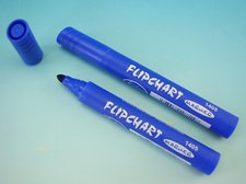 Popisova flipchart modr