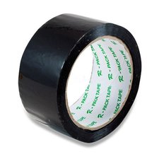 Barevná samolepicí páska Reas Pack - černá, 48 mm x 66 m