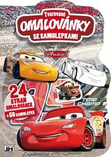 Jiri Models Omalovnky tvarovan samolepky Cars Auta