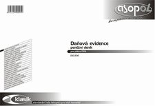 Daňová evidence - Peněžní deník - malý pro plátce DPH