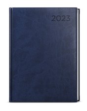 Denní diář Goliáš 2023 - Vivella - A4 - modrá