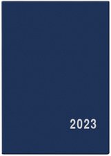 Měsíční diář Anežka 2023 - PVC - modrá