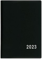Měsíční diář Anežka 2023 - PVC - černá