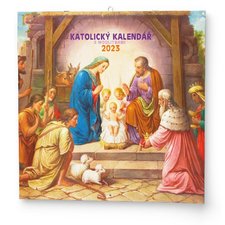 Nástěnný kalendář 2023 - Poznámkový - Katolický -  Modlitby