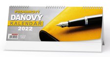Baloušek Stolní kalendář  Poznámkový daňový kalendář 2022