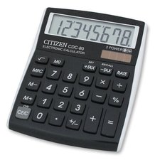 Stolní kalkulátor Citizen CDC-80 - černý