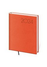 Stil Denní diář B6 Print Pop oranžový 2024