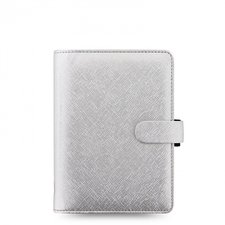 Di Filofax Saffiano Metallic Silver osobn