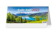 Kalendář stolní 2022 Svět hor