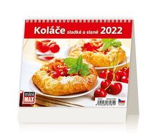 Kalendář stolní 2022 MiniMax Koláče sladké a slané