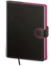 Linkovan zpisnk Flip L antracit/magenta