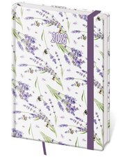 Denn di A5 Vario Lavender s gumikou