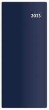 Helma Diář 2023 kapesní Torino měsíční modrá/blue