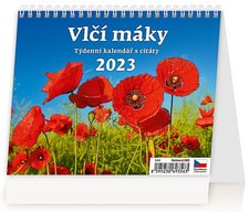 Helma Stolní kalendář 2023 - Vlčí máky