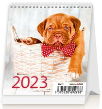 Helma Stolní kalendář Mini Puppies 2023