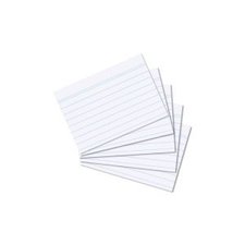 Herlitz - Karty do kartotky A8, bl, linka