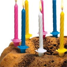 Herlitz Dortové narozeninové svíčky se stojánky