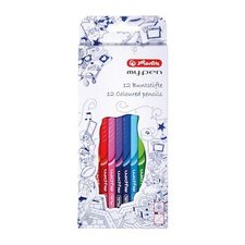 Herlitz Pastelky 12 barev my.pen trojhrann