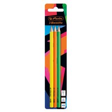 Herlitz Tuka grafitov trojhrann 3ks HB
