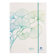 Herlitz - Desky s gumou A4 Ginkgo