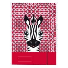Desky s gumou A4, Zebra, Cute animals