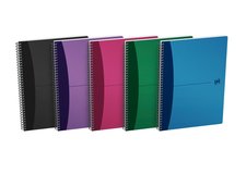 Oxford - Blok spirlov Oxford Urban A4/90 list, linkovan, mix barev
