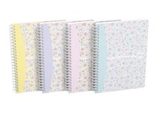 Oxford - Blok spirlov Oxford Floral A5/60 list, linkovan