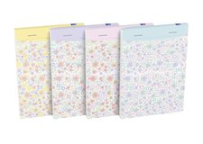 Oxford - Zpisnk Oxford Floral A6/80 list, linkovan, mix