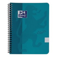 Oxford - Blok spirlov Oxford Nordic Touch A5+/70 list, tverekovan, tyrkyso