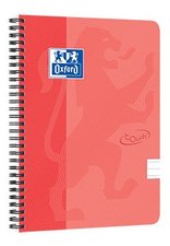 Oxford - Blok spirlov Oxford Nordic Touch A5+/70 list, linkovan, lososov