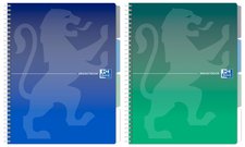Oxford - Blok spirlov Oxford Projectbook A4/80 list, tverekovan, mix