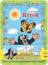 Jiri Models Kreativn plechovka KRTEK Krteek set s plaktem a samolepkami