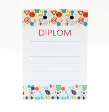 Diplom A5 Sportovn hry / BD059/