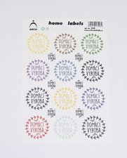 Samolepky Domc vroba / barevn / 3408