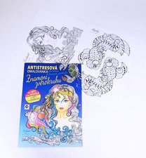 Omalovnky A4 Antistresov - Znamen zvrokruhu /BO803/
