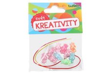 Kreativn set - Barevn korlky s provzkem ( W018302)