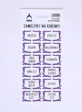 Samolepky na koenky Levandulov 0411