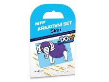MFP Kreativn set - Slon - fliov technika