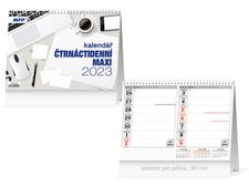 MFP Kalendář 2023 stolní Čtrnáctidenní MAXI