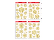 Okenn flie vnoce glitr VA010 20x30cm