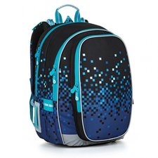 Topgal Dvoukomorový modrý batoh MIRA 22020