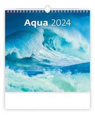 Stil Kalend Aqua 2024