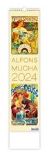 Stil Kalend Alfons Mucha - vzanka 2024