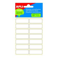 APLI samolepic etikety, 13 x 40 mm, bl