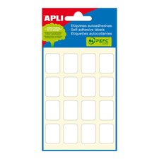 APLI samolepic etikety, 16 x 22 mm, bl