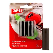 APLI barvic vleek pro jednodkov klet A101418, 21 mm, ern