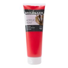 Molenaer akrylov barva Molenaer, 250 ml, erven